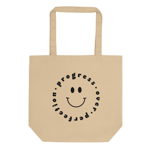 Progress Over Perfection Eco Tote Bag