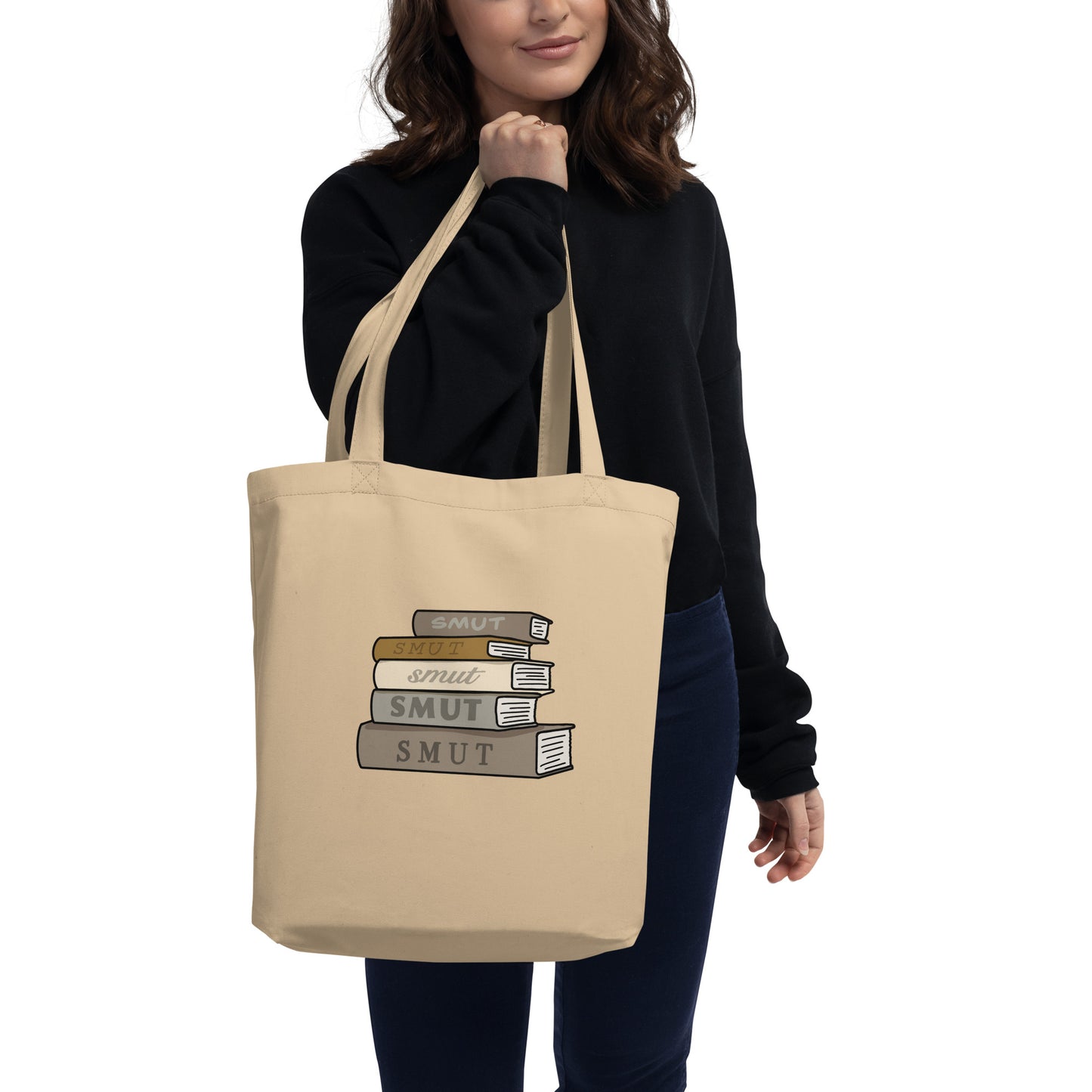 Smut Book Stack Eco Tote Bag