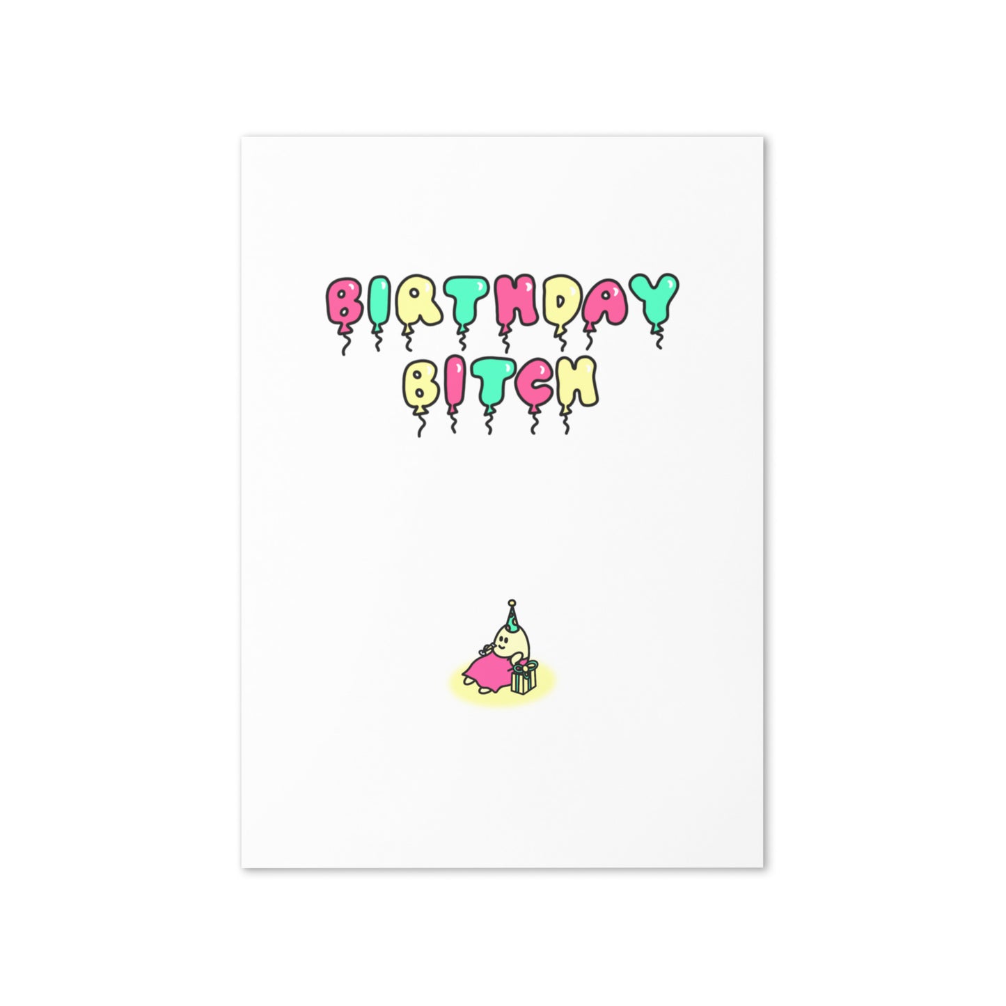 Birthday Bitch Happy Mail Card