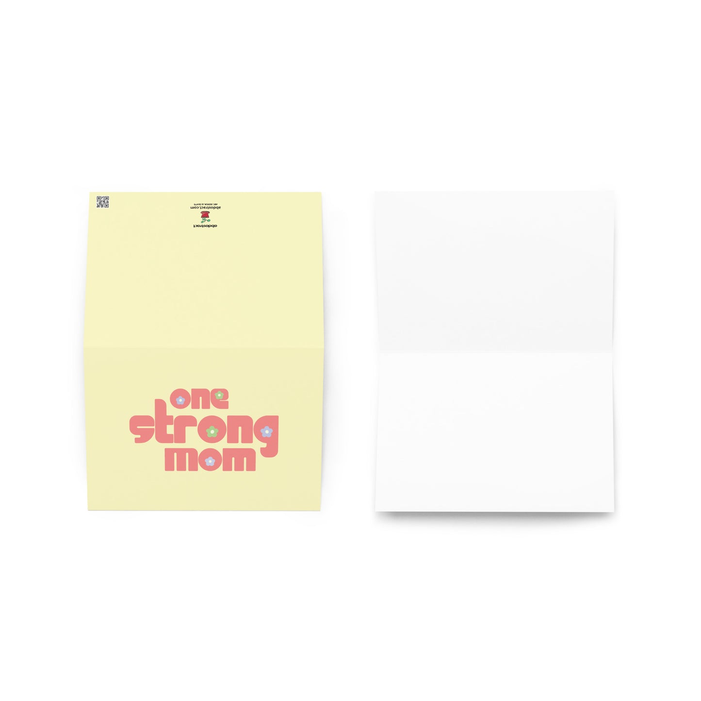 One Strong Mom Mother's Day Card