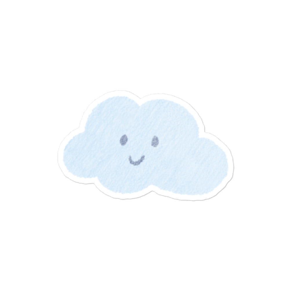 Happy Little Cloud Sticker