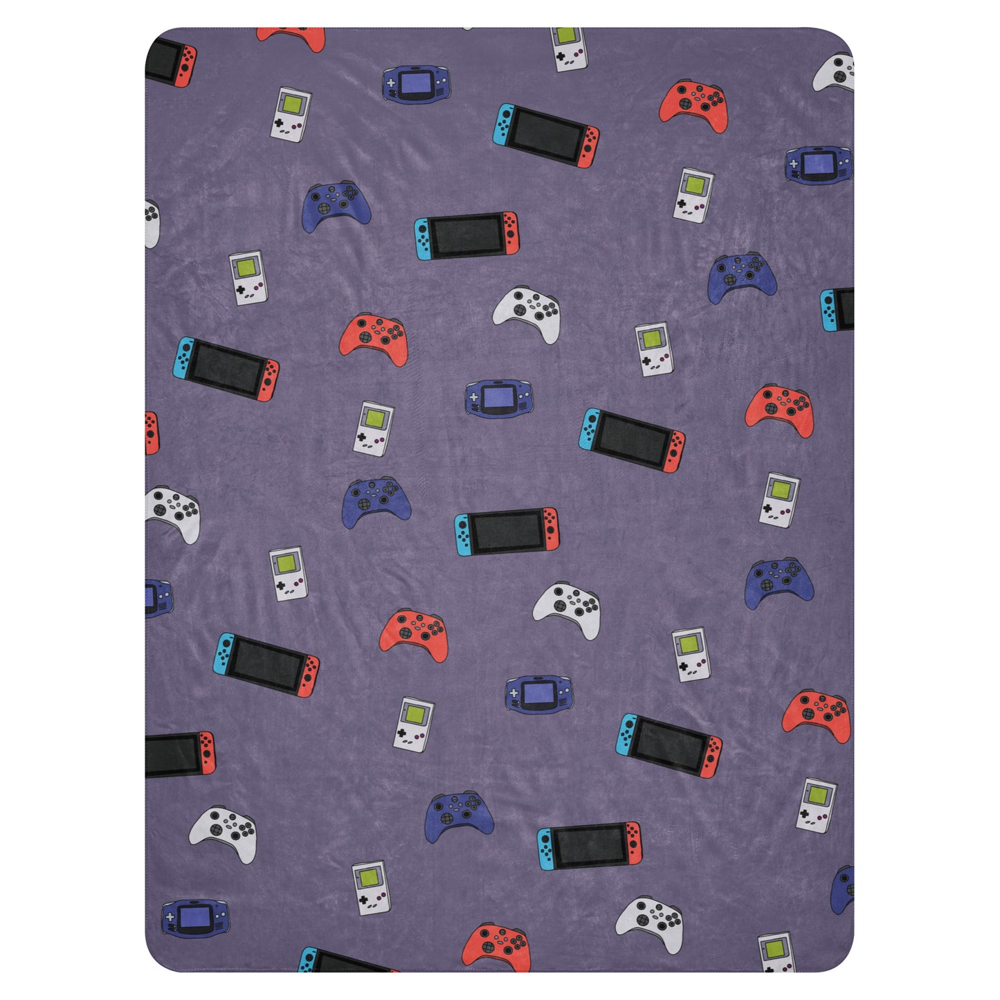 Very Serious Gamer Blanket - Purple